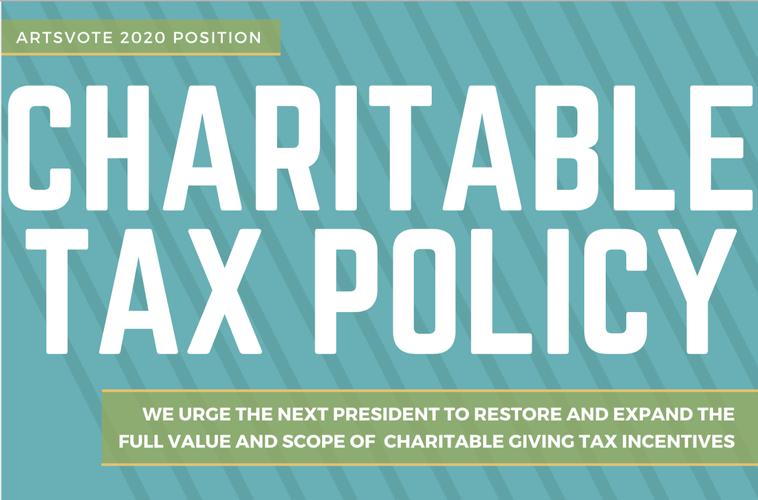 Adopting the Universal Charitable Tax Deduction Arts ActionFund